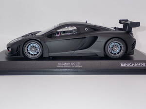 MINICHAMPS ミニチャンプス PMA 1/18 MCLAREN マクラーレン MP4 12C GT3 MATT BLACK マットブラック