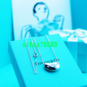 ♪即決♪新品　未使用 TIFFANY &Co. ティファニービーンネックレス　BIG