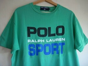 ◆ ポロスポーツ 90s ヴィンテージ Tシャツ ビッグロゴ 希少 マイケルタピア期 ラルフローレン POLOSPORTS RRL RLX レターパック370発送