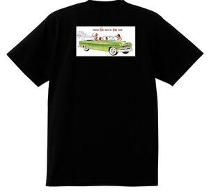 アドバタイジング ダッジ1896 黒 Ｔシャツ 1954 1953 1952 ロイヤル コロネット アメ車 ロカビリー モパー アドバタイズメント