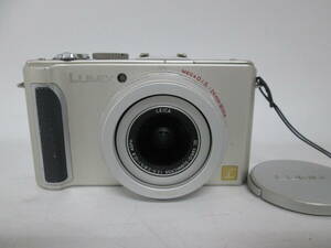 【0624n Y11198】 Panasonic LUMIX DMC-LX3 デジタルカメラ パナソニック シルバー バッテリー付き 簡易動作OK
