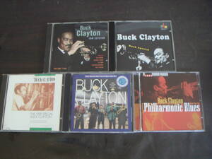 BUCK　CLAYTON　輸CD5枚セット　JAM　SESSIONS　FROM　THE　VAULT　PHILHARMONIC　BLUES　BUCK　SPECIAL　JAM　SESSION　VOL.2