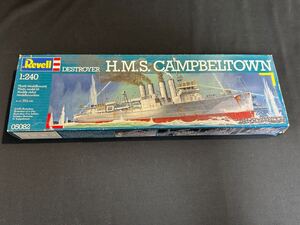 (m)【A-244】 Revell 1:240 H.M.S.CAMPBELTOWN プラモデル 未組立