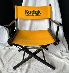 ビンテージ Kodak コダック ディレクタ－ズチェアー 入手困難 希少品 激レア 年代物 折りたたみ 椅子 キャンプ アウトドア チェア