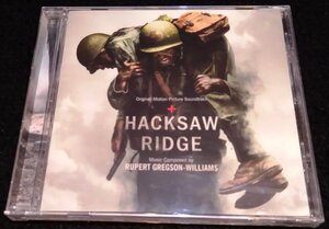 ハクソー・リッジ サントラ★未開封CD ルパート・グレッグソン＝ウィリアムズ Hacksaw Ridge Rupert Gregson-Williams メル・ギブソン 廃盤