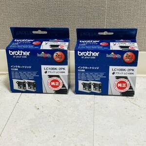 brother（ブラザー） インクカートリッジ LC10BK-2PK　黒 2個パック　2個セット