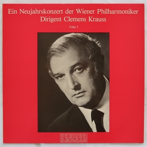 LP EIN NEUJAHRSKONZERT DER WIENER PHILHARMONIKER DIRIGENT CLEMENS KRAUSS FOLGE 2 PR 135032 オーストリア盤