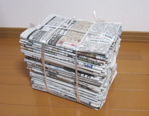 ●送料無料●新聞紙・古新聞 45日分 約6.2kg●窓ふき・緩衝材・引っ越し・梱包・工作等に●