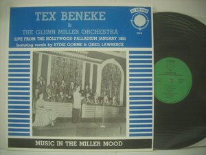 ■ FRANCE盤 LP 　TEX BENEKE & THE GLENN MILLER ORCHESTRA / LIVE FROM THE HOLLYWODD PALLADIUM JANUARY 1951 イーディゴーメ ◇r40915