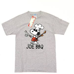 未使用『 スヌーピー 』JOE・BBQ バーベキュー Tシャツ