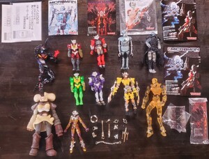 ミクロマン　 フィギュア　まとめ　新旧　TAKARA TOMY　 ミニフィギュア　当時物　昭和　レトロ　microman