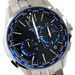 新品 CASIO カシオ OCEANUS オシアナス マンタ 腕時計 OCW-S3400-1AJF 電波ソーラー チタン マルチバンド6 タフソーラー ブルー 箱付き