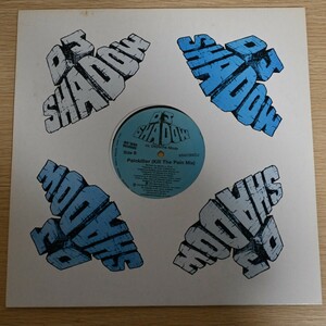 LP9846☆12インチ/UK/Mo Wax「DJ Shadow / The Number Song (Cut Chemist Remix), Depeche Mode / Painkiller (Kill The Pain Mix)」