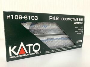 KATO カトー 106-6103 P42 LOCOMOTIVE SET 123 134 Nゲージ 鉄道模型 動力車 パーツ未使用