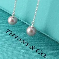 ★SALE★【TIFFANY&Co.】ピンク　パール　ドロップ　ピアス　1619