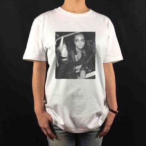 新品 カーラデルヴィーニュ セレブ 女優 モデル FUCK YOU 中指 挑発 Tシャツ S M L XL ビッグ オーバーサイズ XXL~5XL ロンT パーカー 対応