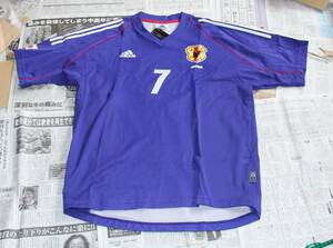 中田英寿　NAKATA ADIDAS サッカー日本代表　2002年モデル　新品タグ付き　