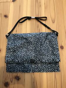 SILAS サイラス SAIL CLOTH POUCH ポーチ ヒョウ柄 豹柄 ショルダー レオパード柄 GREY グレー