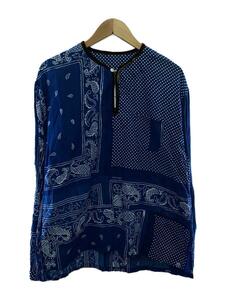 visvim◆TUNIC P.O. INDIGO P.W. (N.D.) Dk.Indigo/2/レーヨン/0121205011010