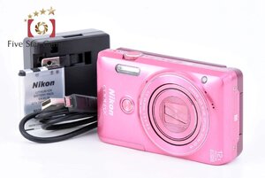 【中古】Nikon ニコン COOLPIX S6900 グロッシーピンク コンパクトデジタルカメラ