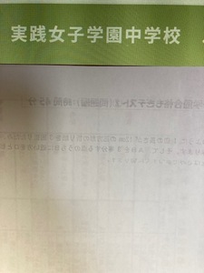 ＜PDF送信＞中学受験 　実践女子学園中学校　2025年新合格への算数と分析理科プリント