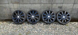 165/40r16 VOLTEC 5J 社外ホイールタイヤ4本セット 軽自動車　軽トラ　16インチ　