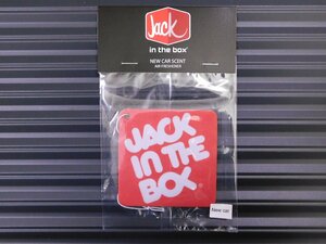 送料\94【JACK IN THE BOX・ロゴ】※《エアーフレッシュナー・NEW CAR／ニューカー》　AIR FRESHENER　アメリカン
