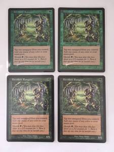 MTG　Birchlore Rangers/樺の知識のレインジャー　(ONS/オンスロート,英) 4枚組(Foil2,Normal2)