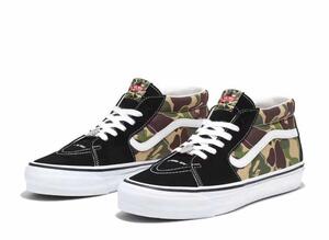 A BATHING APE × Vans LX Sk8 Mid "Camo" 29cm VN000MZGCX3