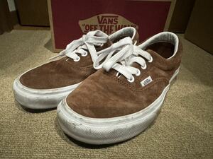 バンズ エラ VANS ERA VN0A5KX51RE[ピッグスエード/茶色/ 23㌢