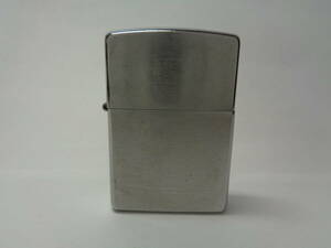 ZIPPO ジッポ 無地 シルバーカラー オイルライター 喫煙具 禁煙グッズ 中古品 管理ZI-107-LP-13