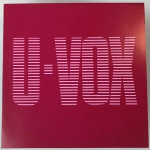 美盤 LP ウルトラヴォックス U-VOX WWS-91209