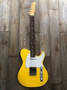 ★Cool Z★ZTL-2R canary yellow テレキャスター フジゲン クールジー 日本製 ★希少品 黄色 オーダー品 程度上 RINDA-VINTAGE-