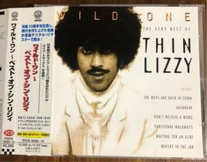 国内盤！限定盤2ＣＤ！シン・リジィ / WILD ONE: THE VERY BEST OF