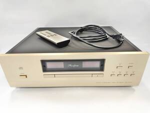 【美品】 アキュフェーズ Accuphase DP-500 CDプレーヤー リモコン付き オーディオ機器 Kキ66