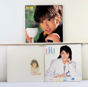 良好美盤*部分再生確認済み【レコード３枚】中森明菜*柏原芳恵*新田恵利