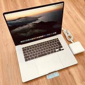 MacBook pro 16インチ 2019 32GB 1TB 管理番号2787