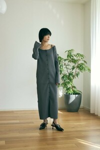 美品　今季新作　MOUSSY　マウジー　リブニット　ロングワンピース　オフショル