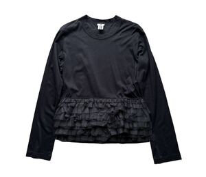 noir kei ninomiya ノワール ケイ Comme des Garcons コムデギャルソン 長袖Tシャツ