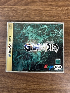 《動作確認済み セガサターン/SEGASATURN グランディア ゲームアーツ》GRANDIA ケース・取説付き 現状品