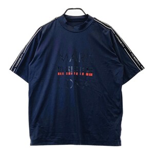 MARK&LONA マークアンドロナ モックネック 半袖Tシャツ ブラック系 50 [240101277513] ゴルフウェア メンズ