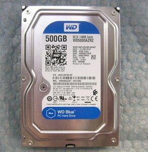 ky14 WesternDigital WD5000AZRZ 500GB SATA 即決