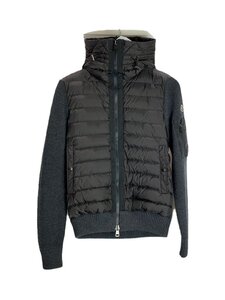 MONCLER◆ダウンジャケット/S/アクリル/GRY