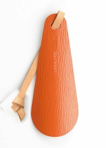 ● 送料￥180～｜靴べら ギフト 携帯用 タイムボイジャー B.オレンジ shoehorn 安達紙器 ハンディー 日本製 Japan (新品)(未開封)(正規品)