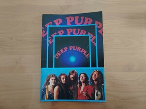 ★ディープ・パープル Deep Purple★日本公演★1975年★ツアーパンフレット★concert brochure★中古品★JAPAN TOUR★汚れ、ページ外れあり