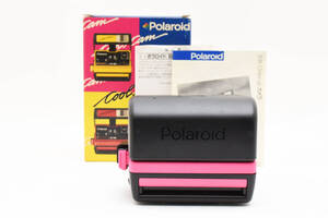 【ほぼ未使用】Polaroid Cool Cam 600 Pink チェキ ポロライド インスタントカメラ クールキャム 貴重綺麗 #50