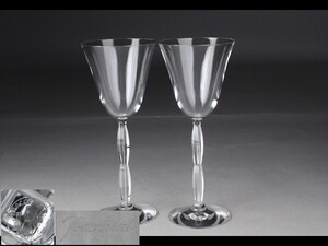 【西】Za501 Baccarat バカラ ワイングラス ペア