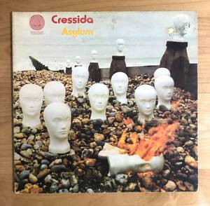 【UK-ORIGINAL MAT:1/1 BIG SWIRLラベル 初版】 CRESSIDA / ASYLUM (6360 025) クレシダ 1971年 英オリジナル盤 VERTIGO PROG ROCK 6360025