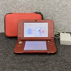 □【売り切り】Nintendo（任天堂）New ニンテンドー3DS LL RED-001 ※初期化済み