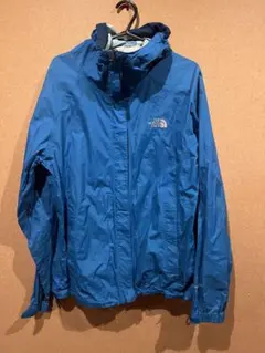 The North Face 青 防水　ナイロンジャケット